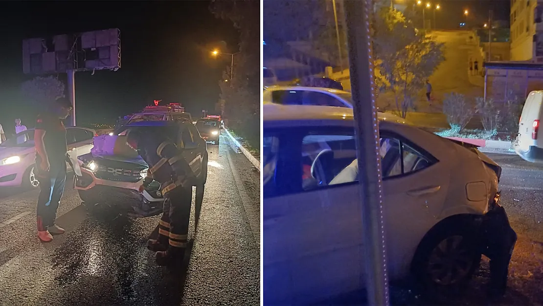 Kurtalan Yolu Küçük Sanayi Sitesi Girişinde Trafik Kazası: 7 Kişi Yaralandı