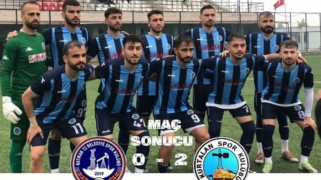 Kurtalanspor, Batman Kayra'yı 2-0 Mağlup Etti