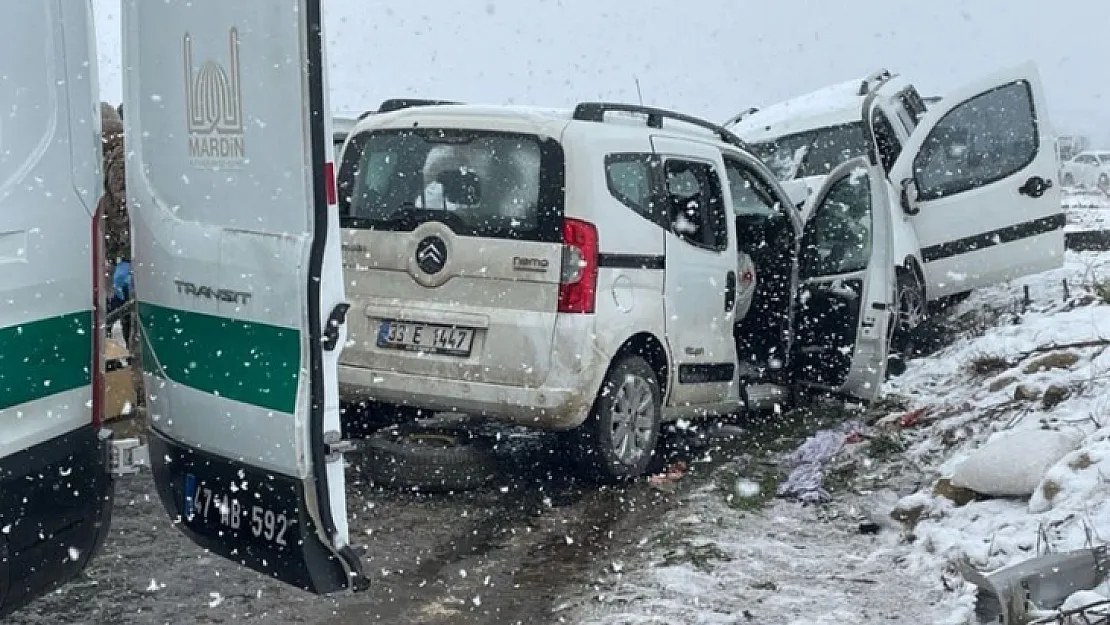 Mardin'de feci kaza: 3 ölü 6 yaralı