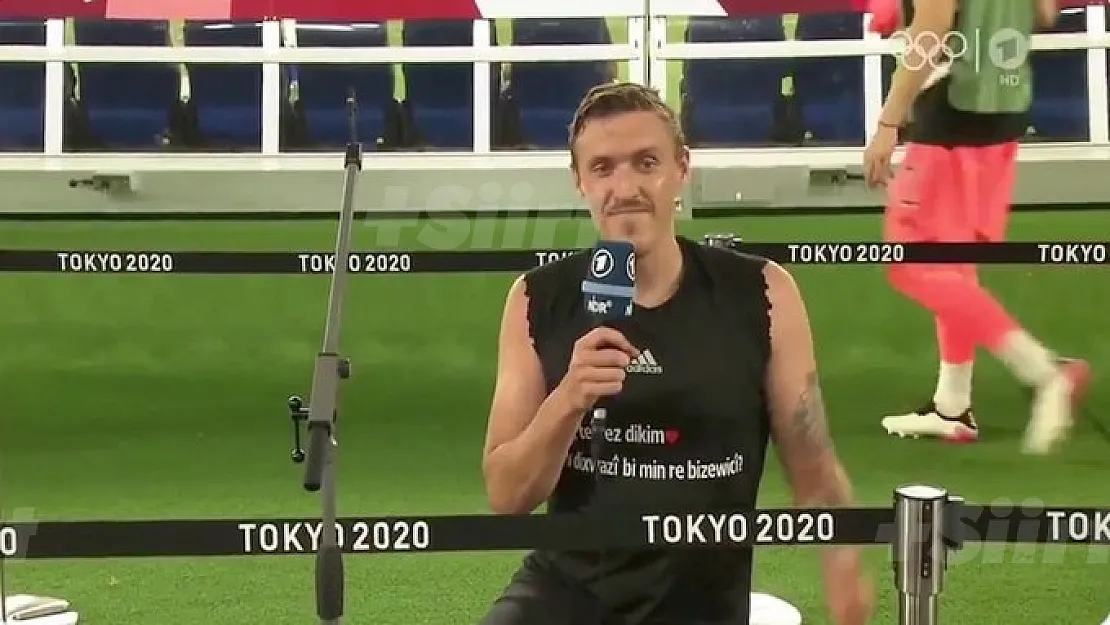 Fenerbahçe'nin Eski Yıldızı Max Kruse Canlı Yayında Kürtçe Evlenme Teklifi Etti