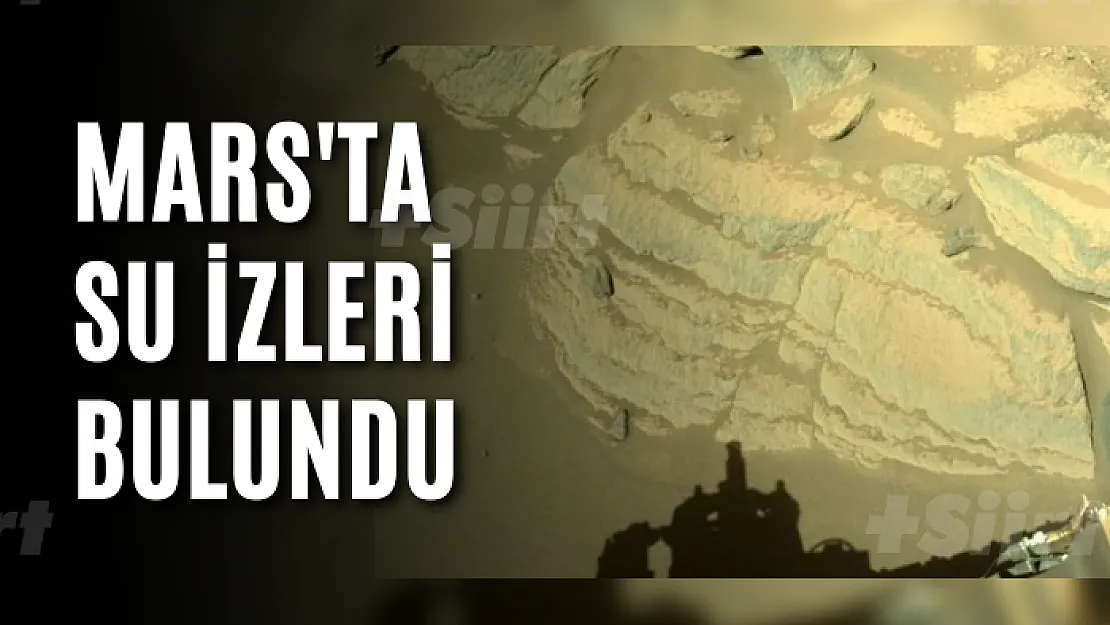 Mars'ta su izleri bulundu