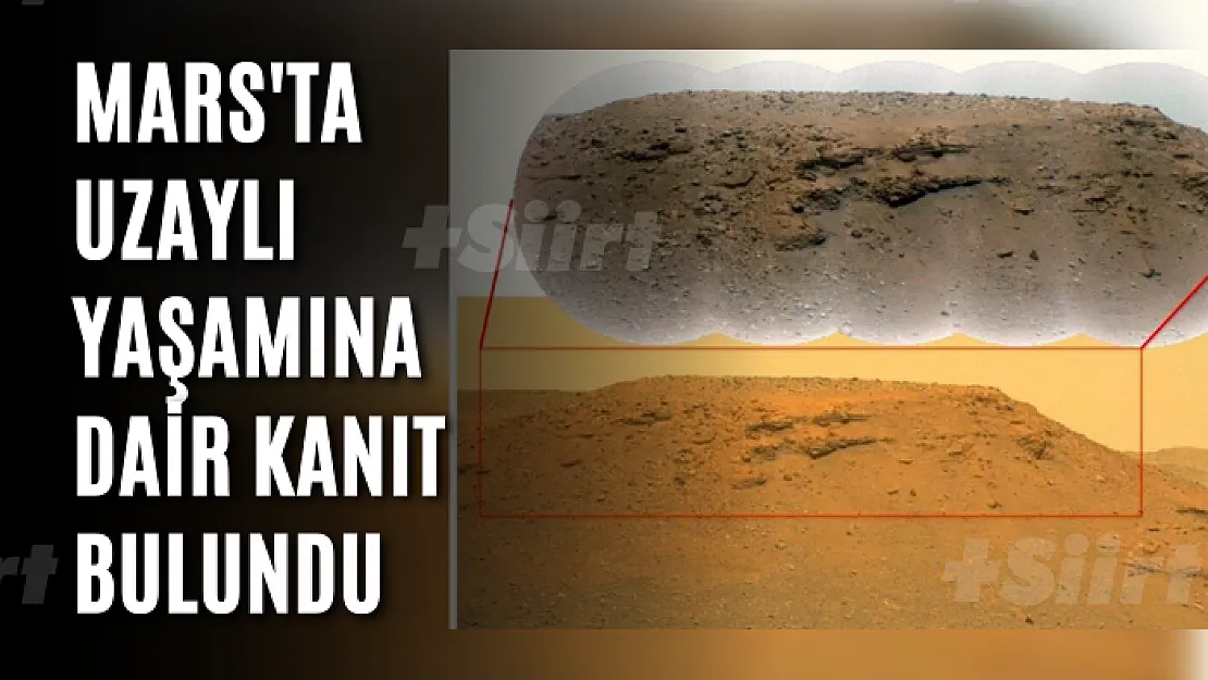 Mars'ta uzaylı yaşamına dair kanıt bulundu