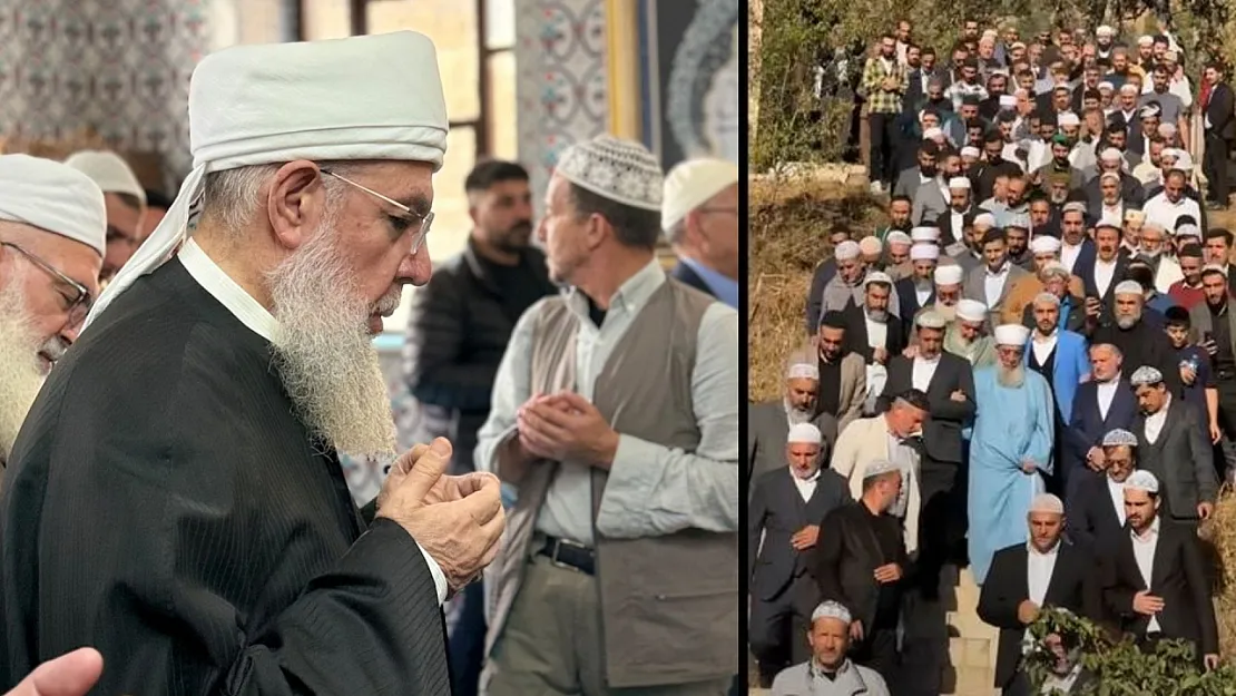 Menzil Şeyhi Muhammed Saki El Hüseyni, Veysel Karani Türbesi'ni Ziyaret Etti