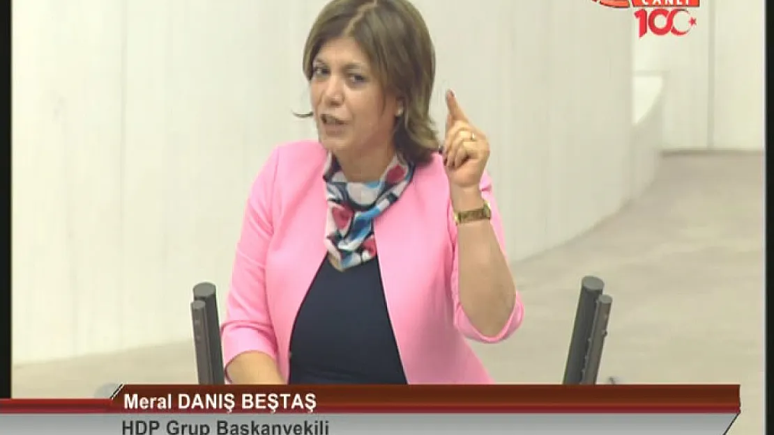 Meral Danış Beştaş: 'HDP'nin bu ülkeyi bölmeye niyeti yok!'