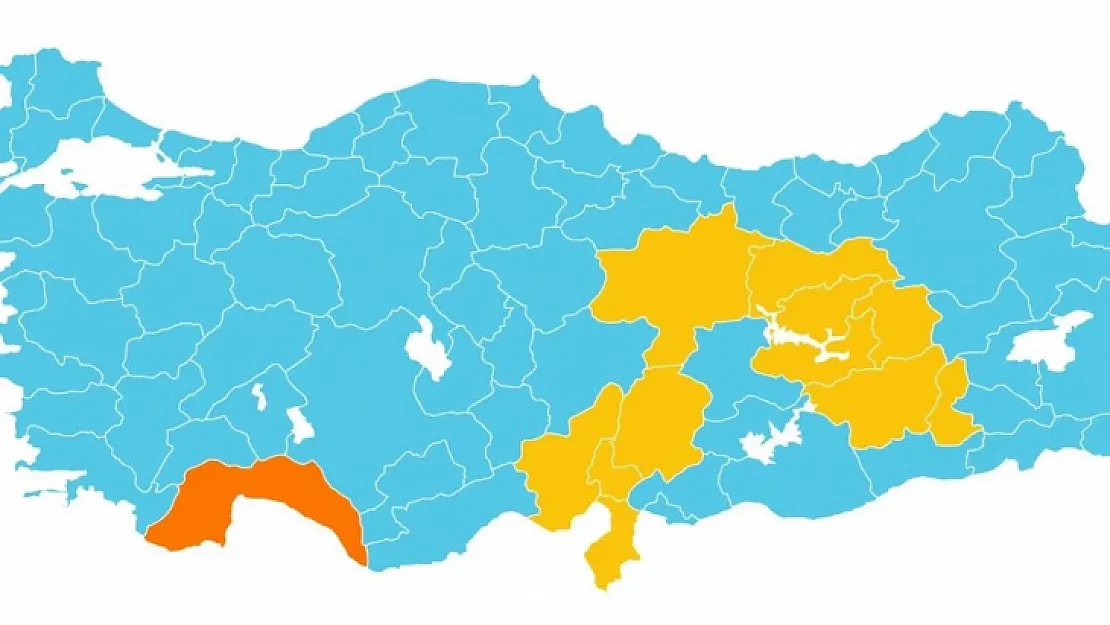 Meteoroloji 12 kenti 'sarı' kodla uyardı! İşte o iller..