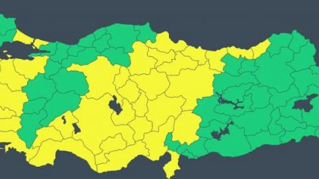 Meteoroloji'den 32 il için sarı kodlu uyarı! Kuvvetli sağanak geliyor