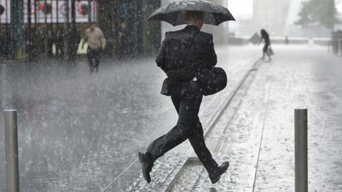 Meteoroloji'den kuvvetli yağış uyarısı