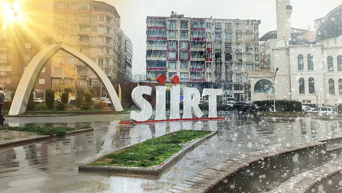 Meteoroloji Siirt hava durumunu açıkladı! İşte saat saat Siirt hava durumu 17 Ocak Cuma