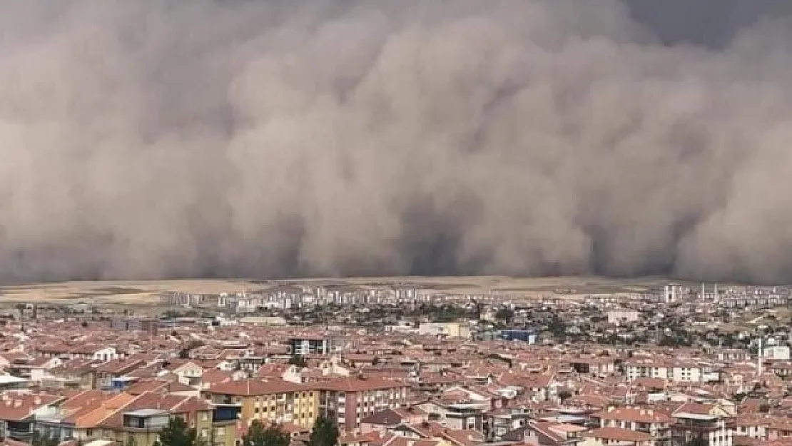 Meteoroloji'den Kum Fırtınası ve Sağanak Yağış Uyarısı