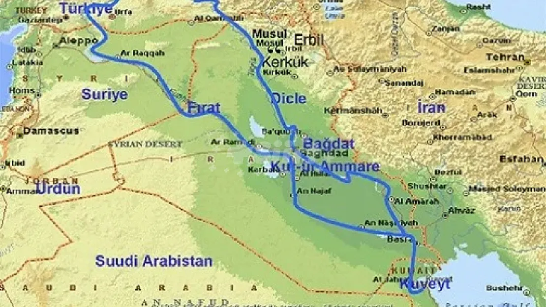 Mezopotamya'yı oluşturan Dicle ve Fırat'ın doğduğu yeri biliyor musunuz? 