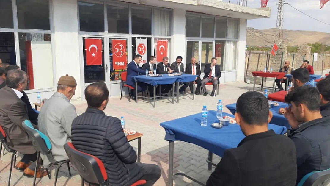 MHP heyeti, Siirt'te köyleri ziyaret etti