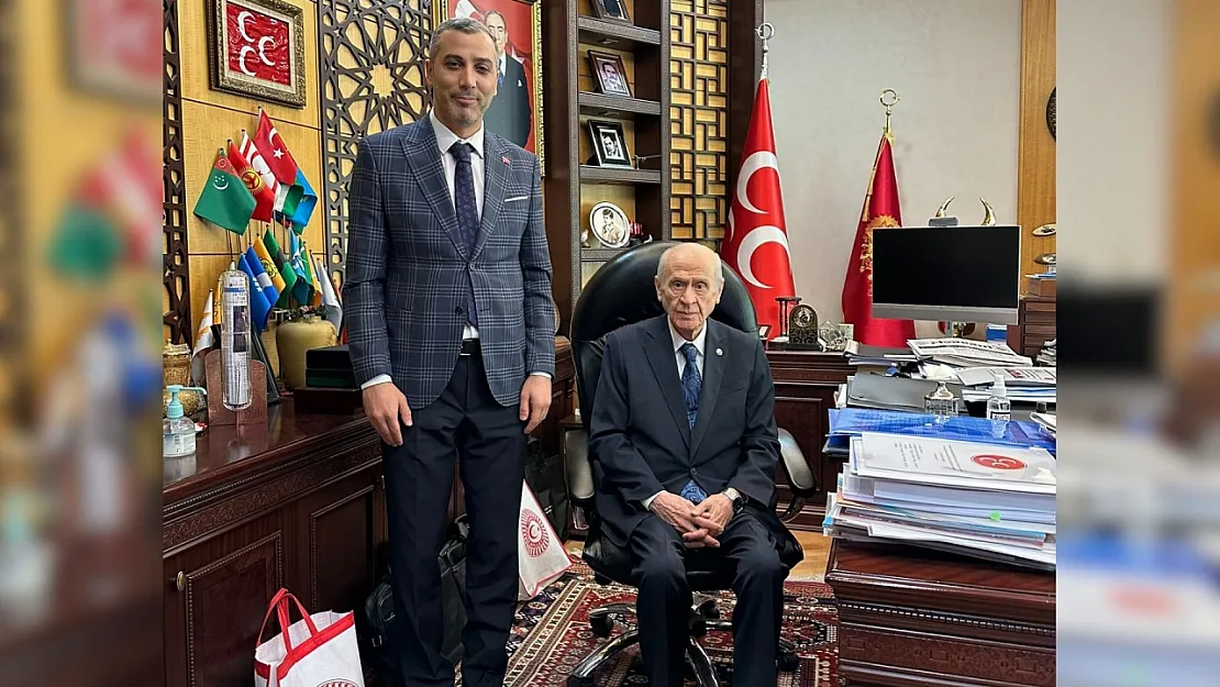 MHP Siirt İl Başkanı Cengizhan Tükenmez'den Devlet Bahçeli'ye Ziyaret
