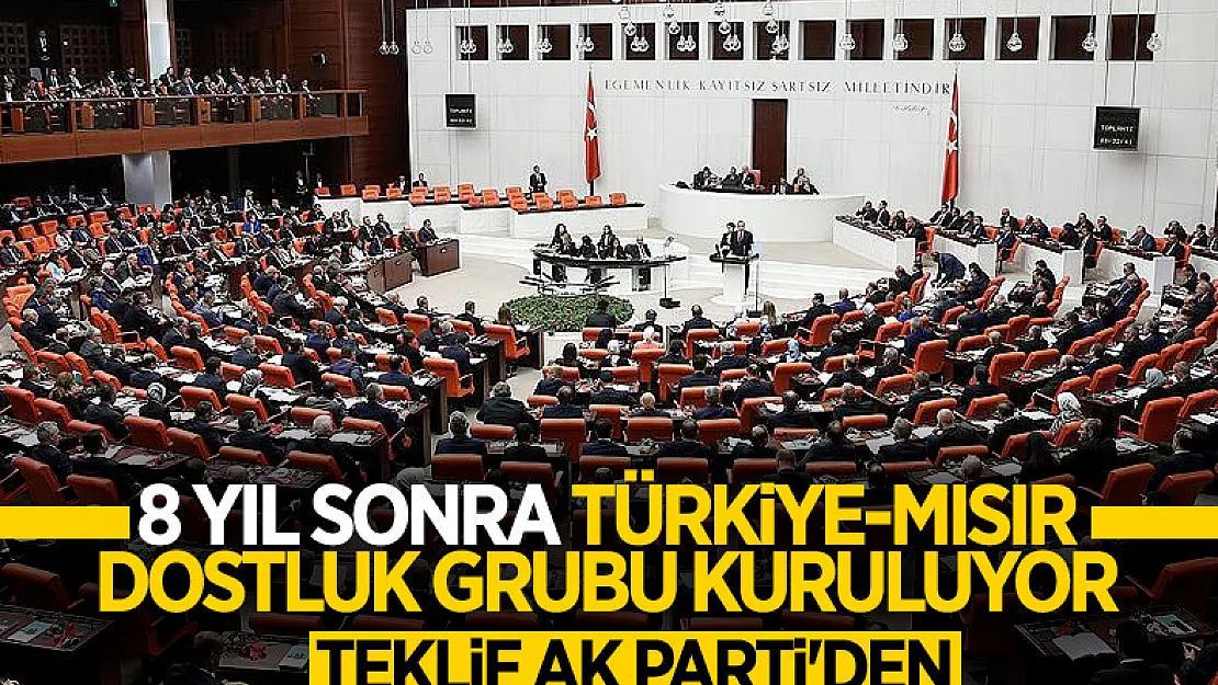 8 Yıl Sonra Türkiye-Mısır Dostluk Grubu Kuruluyor