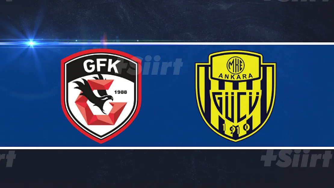 Gaziantep FK: 2 - MKE Ankaragücü: 0  Maç sonucu