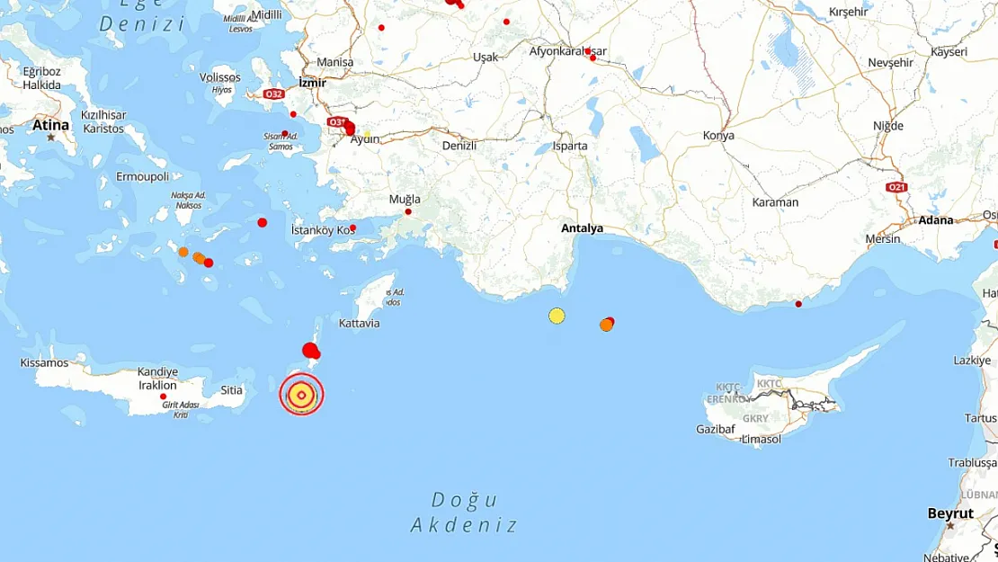 Muğla'da Gece Yarısı 6 Büyüklüğünde Deprem Meydana Geldi!