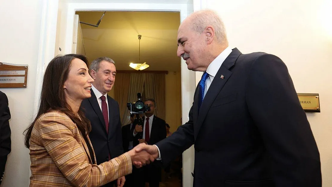 Numan Kurtulmuş'tan DEM Parti'ye Önemli Ziyaret: ''Mesele Artık Meclis'te Açıkça Konuşulabilir''