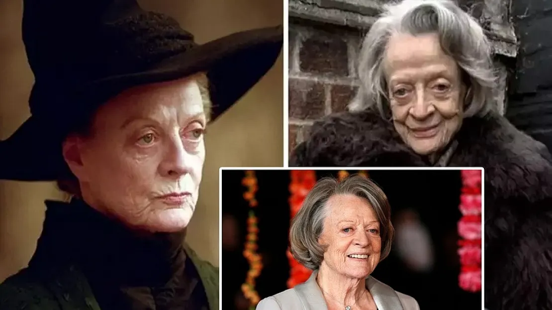 OSCAR ödüllü ünlü oyuncu Maggie Smith hayatını kaybetti: Harry Potter ile hafızalara kazınmıştı