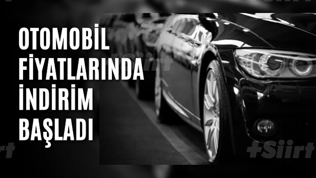 Dolar kurunun düşmesiyle otomobil fiyatlarında indirim başladı