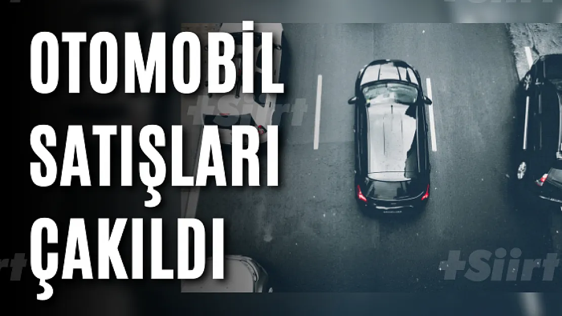 Otomobil satışları çakıldı