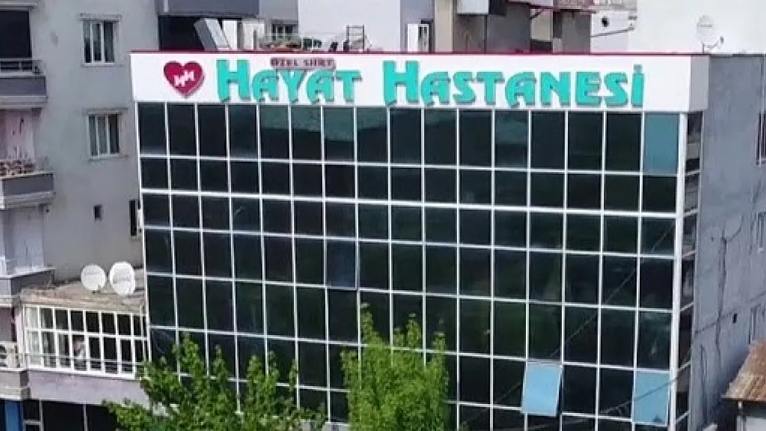 Özel Siirt Hayat Hastanesi'nden Dar Gelirlilere İndirimli Sağlık Hizmeti