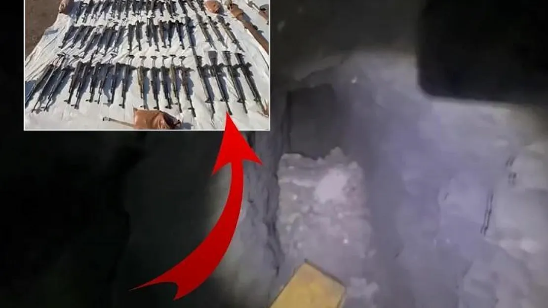 Pençe-Kilit Operasyonu'nda PKK'ye ait 33 odalı mağara imha edildi