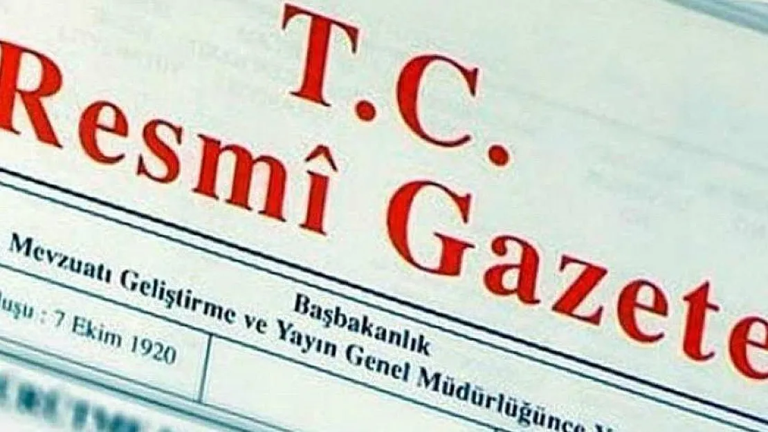 Atama kararları Resmi Gazete'de