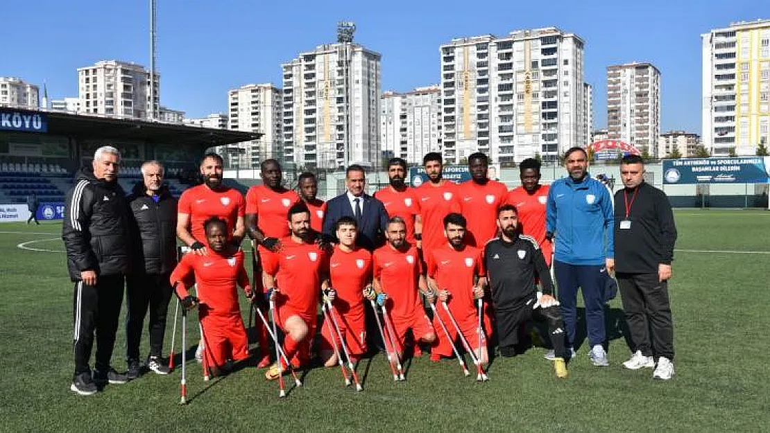 Şahinbey Ampute kendi evinde galip: 4-1