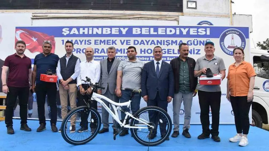 Şahinbey Belediyesi 1 Mayıs'ı coşkuyla kutladı