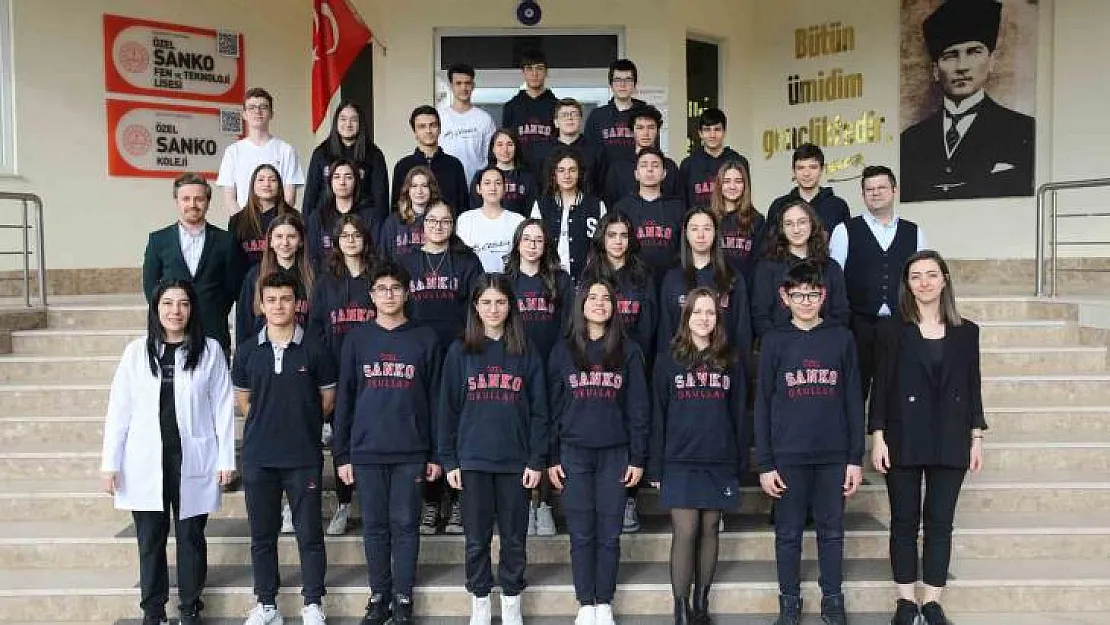 SANKO Okulları'nın 12 projesi TÜBİTAK bölge finallerine gidiyor