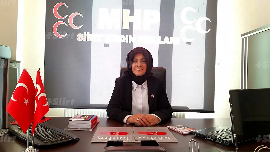 MHP Siirt Kadın Kollarına Gülsüm Karasu Getirildi