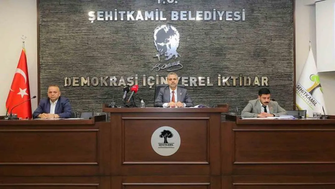 Şehitkamil Belediye Meclisi 2. Birleşim Toplantısı tamamlandı