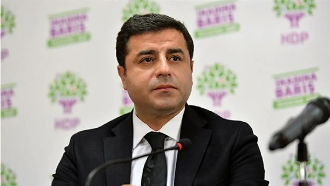 Selahattin Demirtaş'tan 7 Haziran-1 Kasım çıkışı...