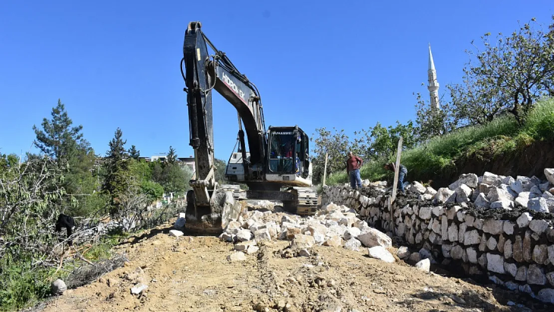 Şeyh Süleyman Mezarlığı'nda Yol Çalışması Başlatıldı!