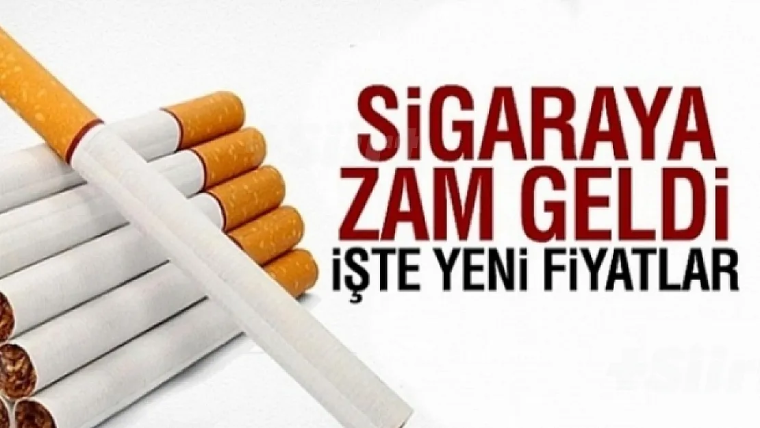 Sigaraya Zam Geldi! İşte Güncel Fiyat Listesi