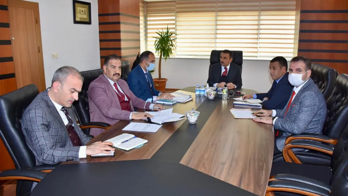 Siirt 2022 Yatırım Değerlendirme Toplantısı Yapıldı