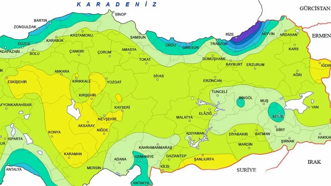 Siirt, Adıyaman, Batman, Diyarbakır, Gaziantep, Kilis, Mardin, Şanlıurfa ve Şırnak dikkat! Çarşamba için bir uyarı daha geldi