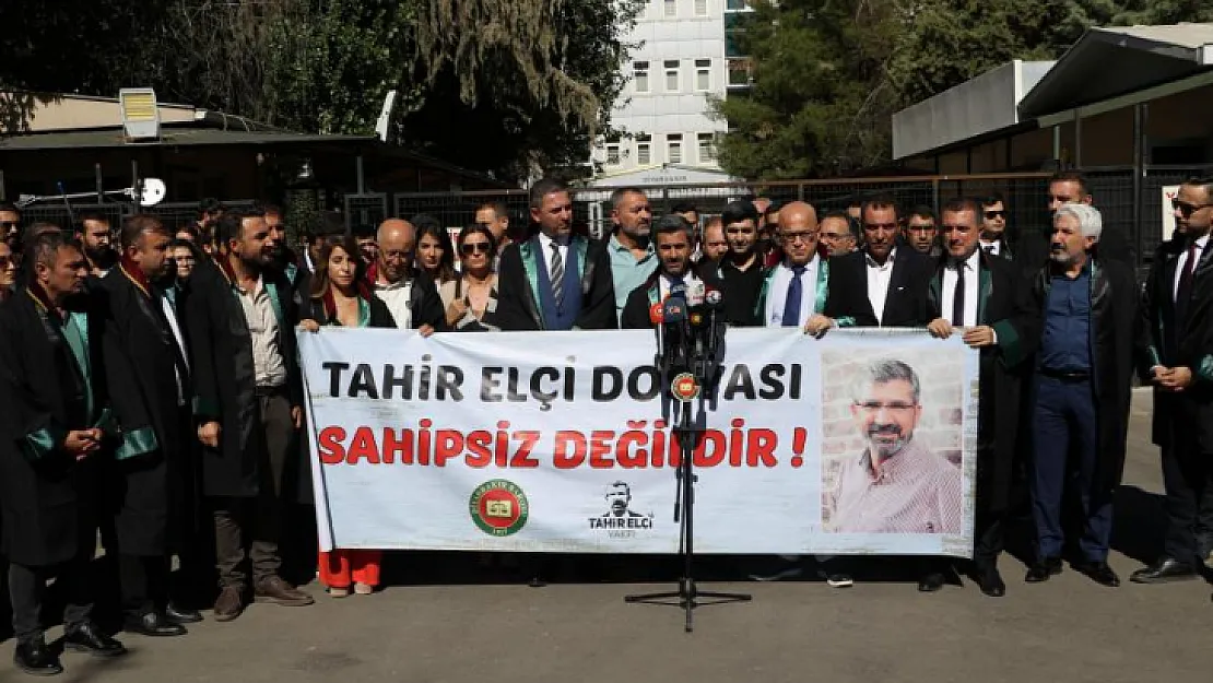 Siirt Barosu: Tahir Elçi Dosyası Sahipsiz Değil