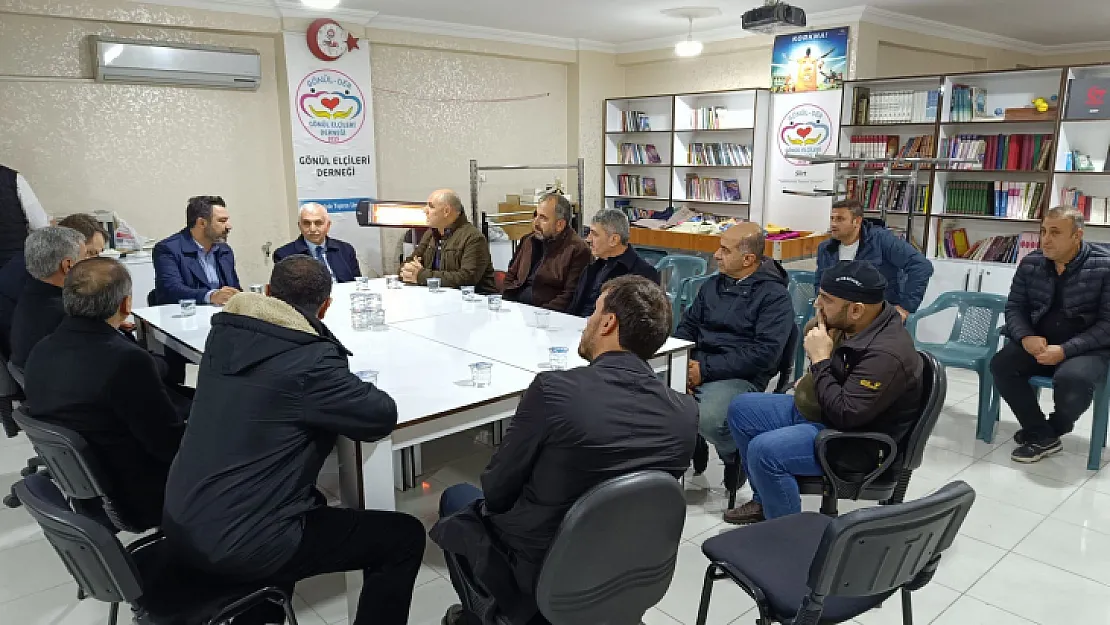 Siirt Belediye Başkan Adayı Olgaç'tan STK'lara Ziyaret