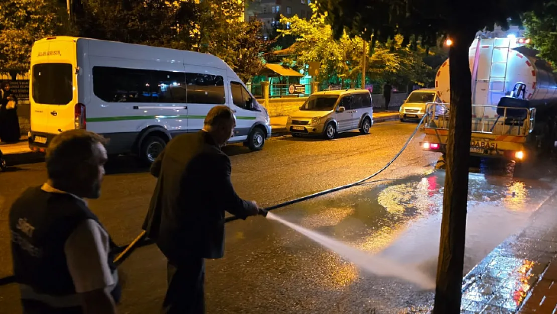 Siirt Belediye Eş Başkanı Kaysi, Personelle Temizlik Yaptı