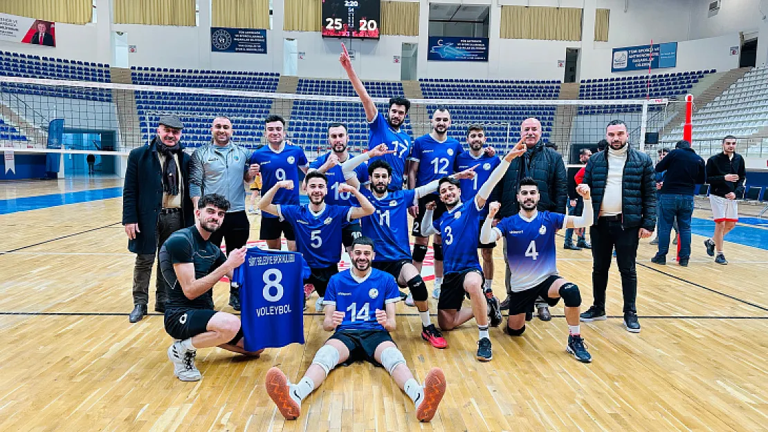 Siirt Belediye Spor Van Ekibini Mağlup Etti! 1. Lige Yükselmek İçin Play-Off'a Katılmaya Hak Kazandı