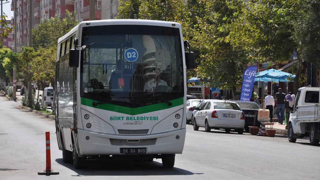 Siirt Belediyesi 8 Mart'ta Kadınlara Ücretsiz Ulaşım Hizmeti Sunacak