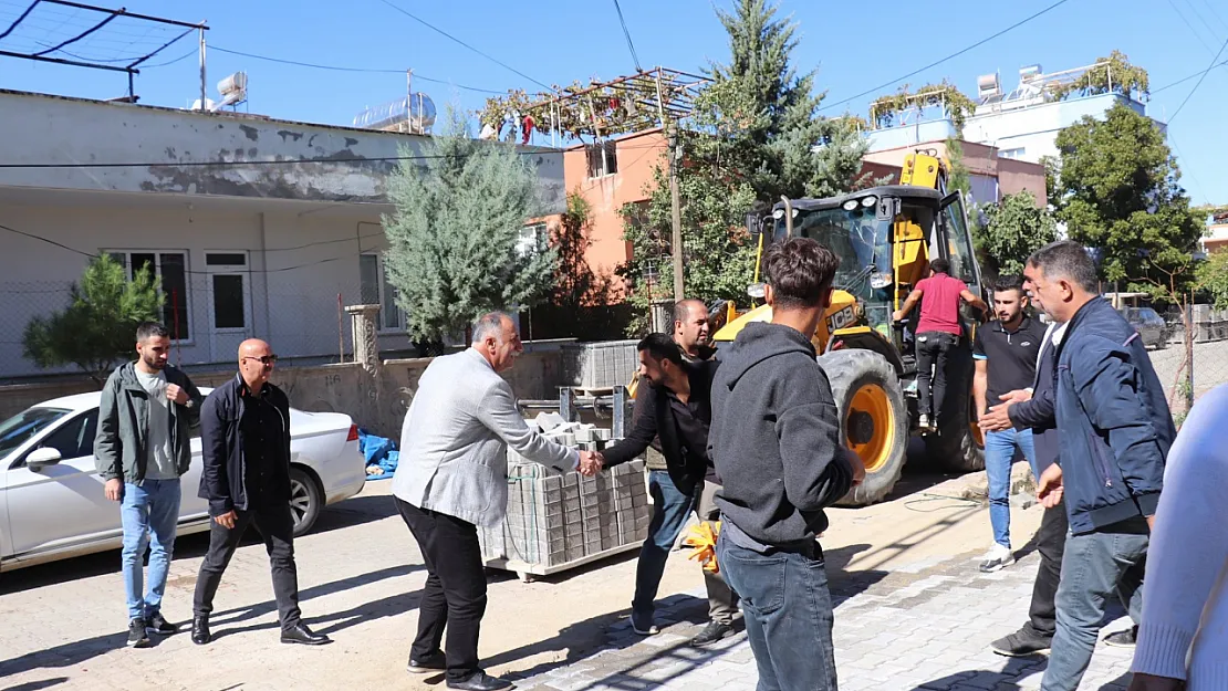 Siirt Belediyesi Eş Başkanı Mehmet Kaysi, Fen İşleri Çalışmalarını İnceledi