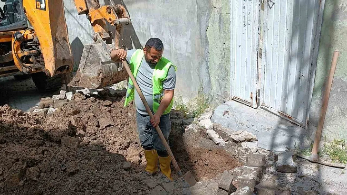 Siirt Belediyesi kaçak su kullanımının önüne geçmek için çalışma başlattı