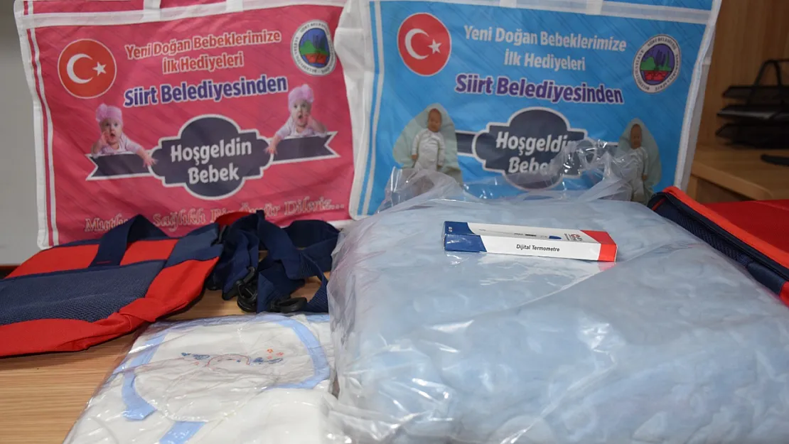 Siirt Belediyesi'nden 1100 Aileye Destek: 'Hoşgeldin Bebek' Paketleri Büyük İlgi Görüyor