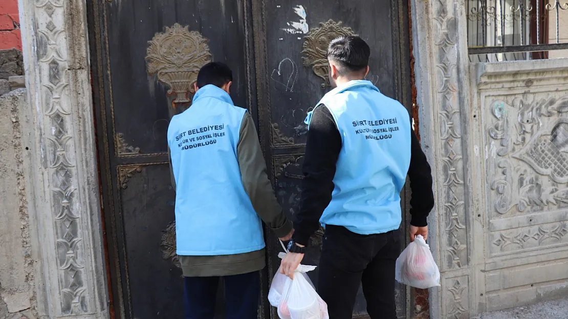 Siirt Belediyesi'nden Hasta ve Yaşlılara 450 Kişilik Sıcak Yemek Hizmeti!