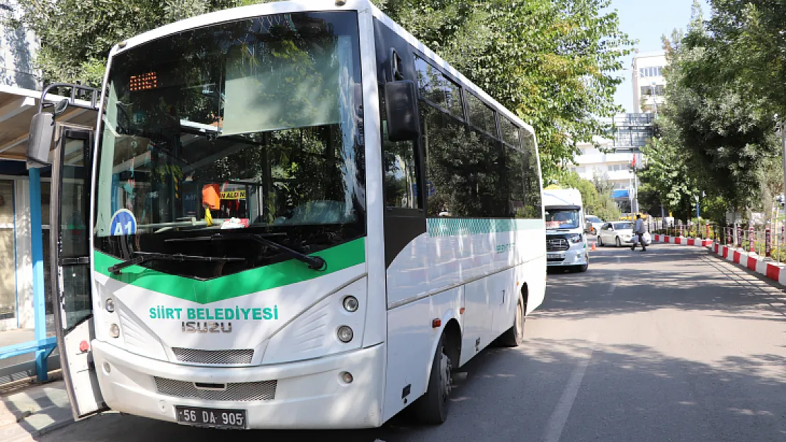 Siirt Belediyesi'nden YKS'ye girecek öğrencilere ücretsiz ulaşım desteği