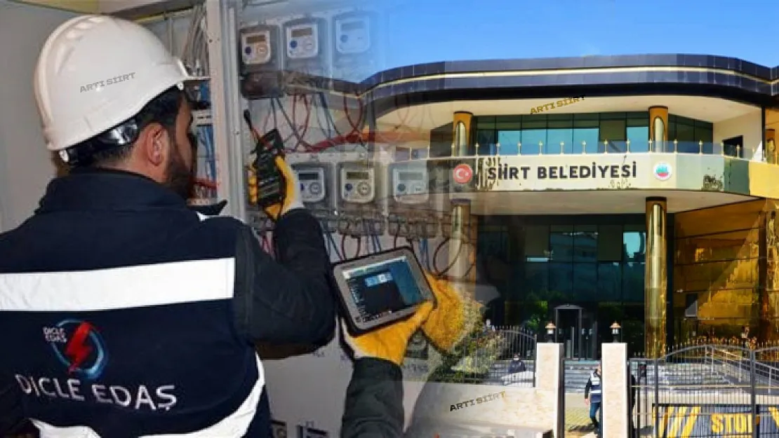 Siirt Belediyesinin Elektriği Kesilebilir! DEPSAŞ Uyardı