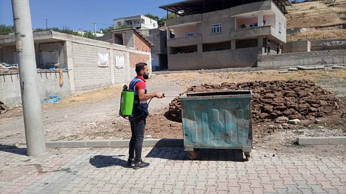 Siirt Belediyesinin İlaçlama Çalışmaları Devam Ediyor