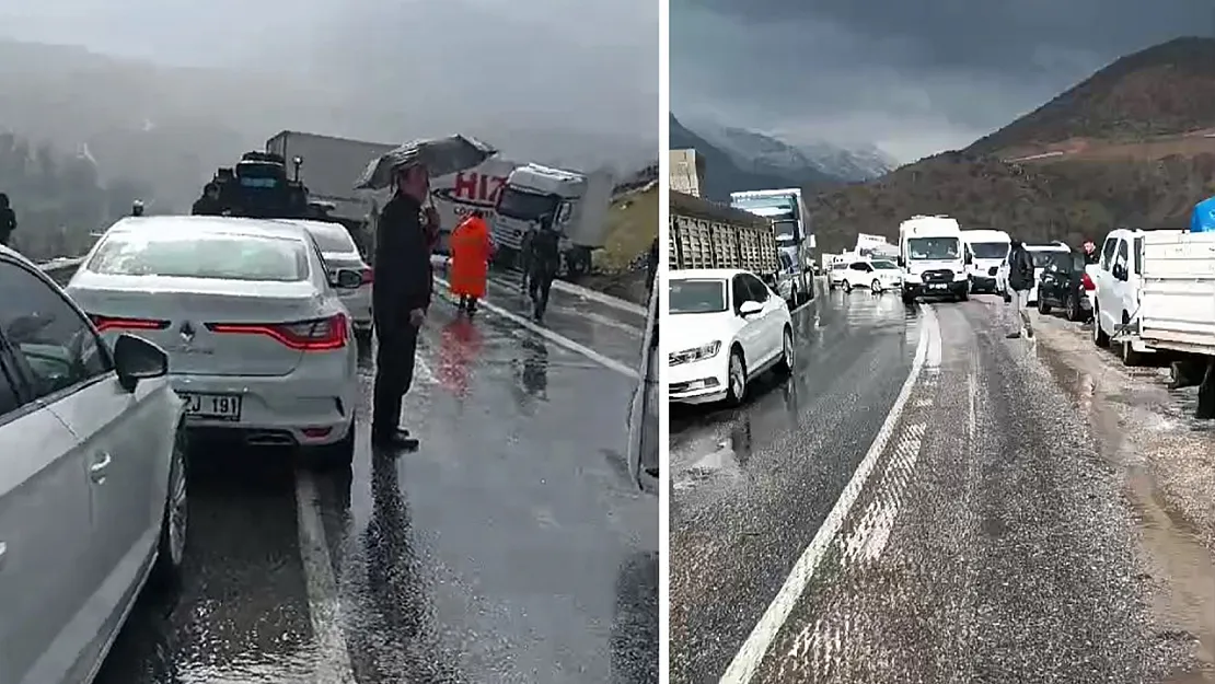 Siirt-Bitlis Karayolunda Feci Kaza: İki Tır Kafa Kafaya Çarpıştı, Yol Trafiğe Kapandı