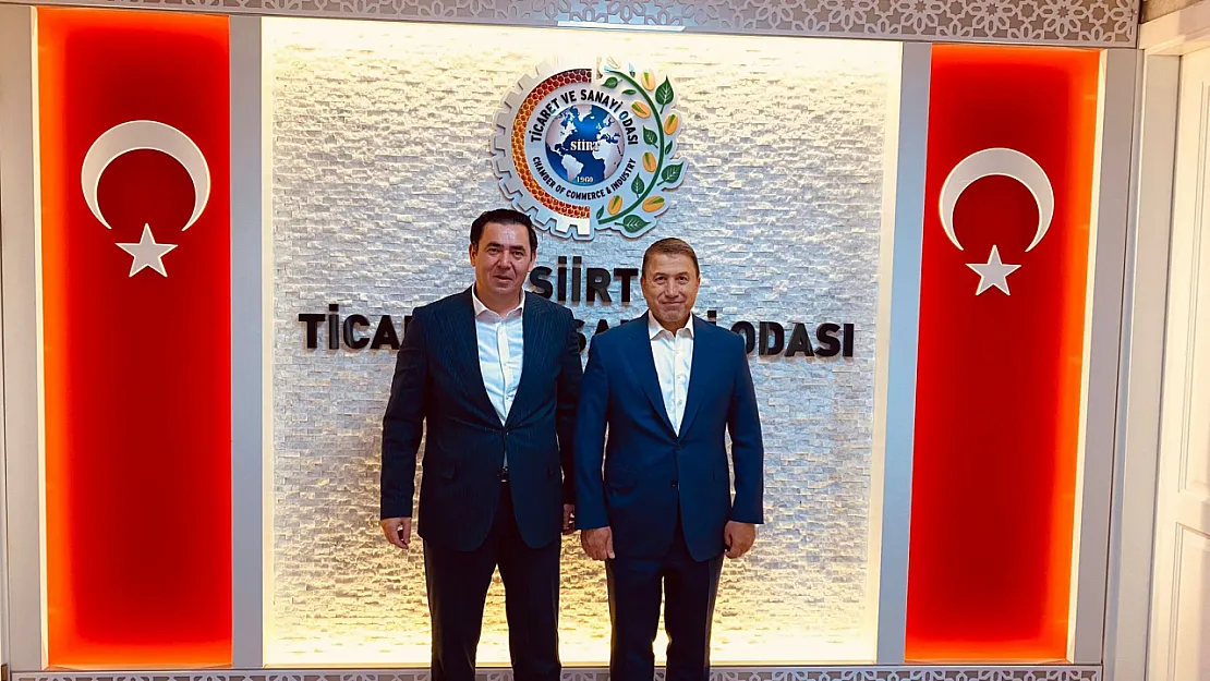 Siirt Cumhuriyet Başsavcısı Tuğan Sarıca'dan STSO'ya Veda Ziyareti: ''Siirt'in Yeri Hep Ayrı Olacak''